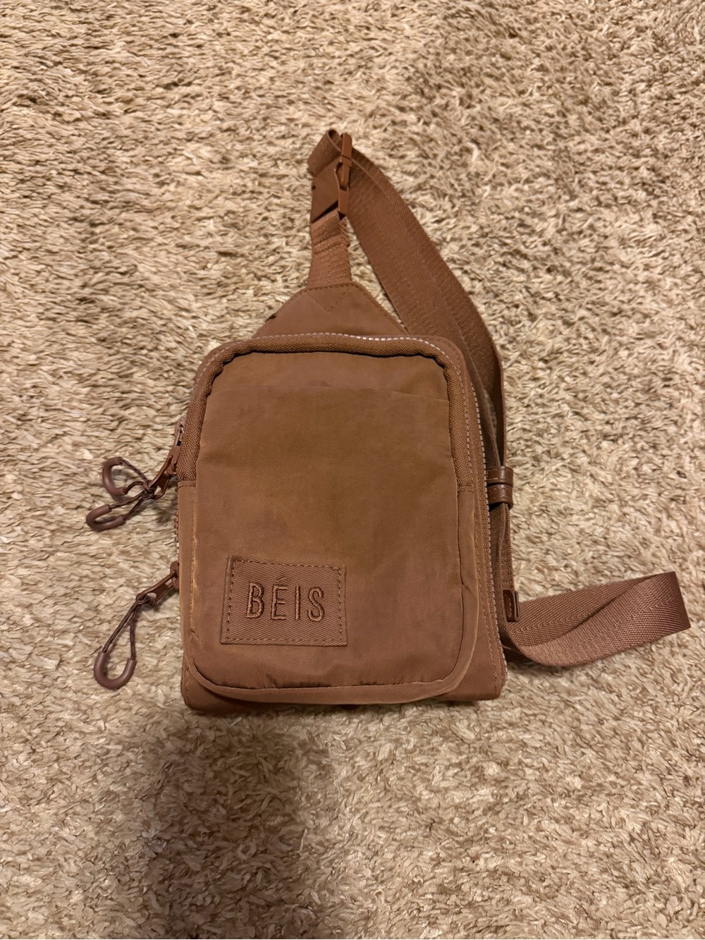 BEIS Brown Women’s Sling Crossbody Bag